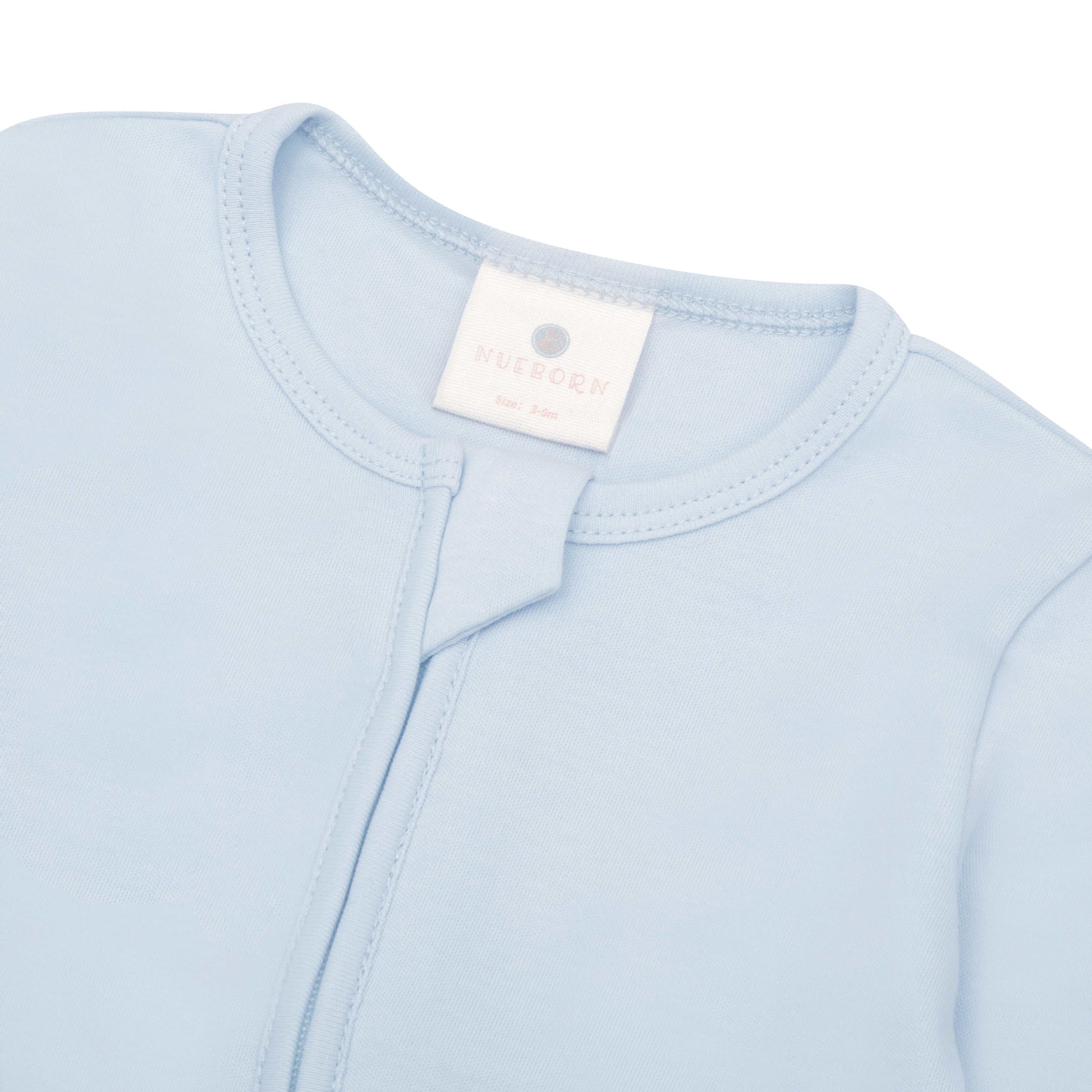 nueborn sleepsuit in Sky Blue